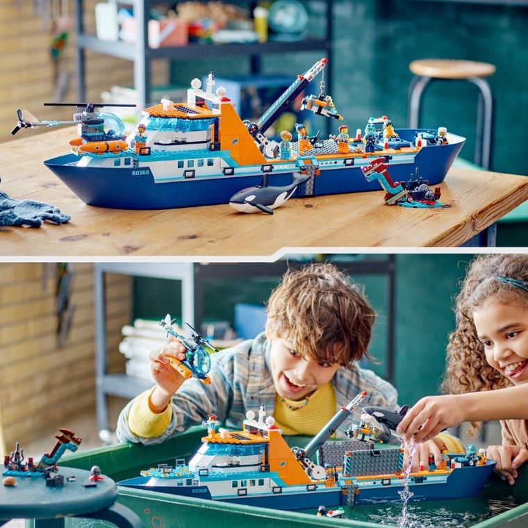 LEGO City, Łódź badacza Arktyki, 60368