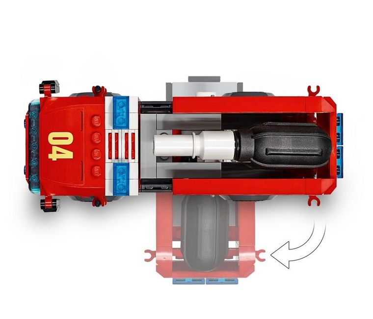 LEGO City, Na ratunek w płonącym barze, 60214