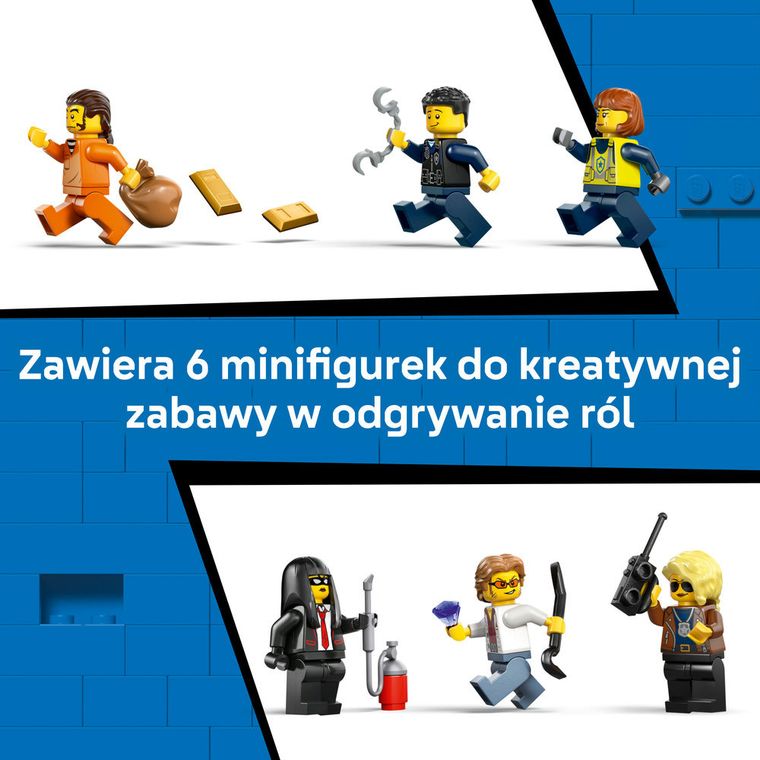 LEGO City, Napad na policyjny pociąg, 60508