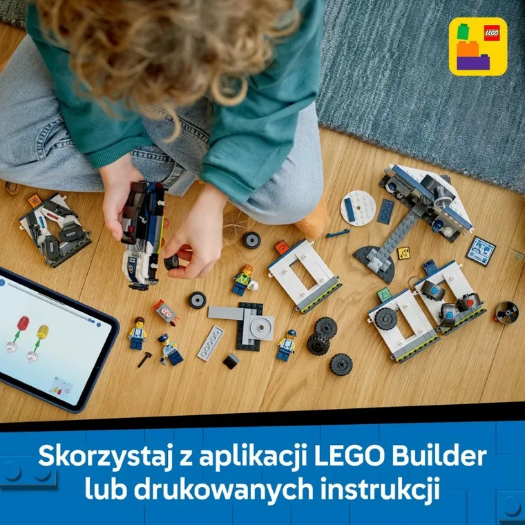 LEGO City, Policyjny warsztat tuningowy, 60457