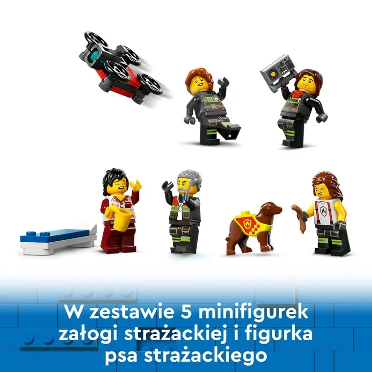 LEGO City, Remiza strażacka z wozem strażackim, 60414