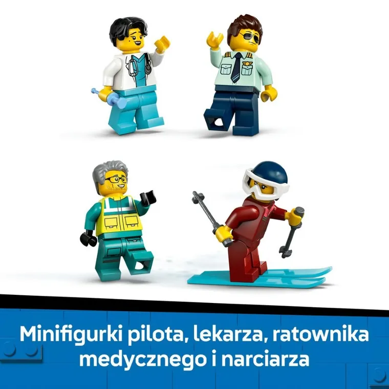 LEGO City, Samolot pogotowia ratunkowego, 60465