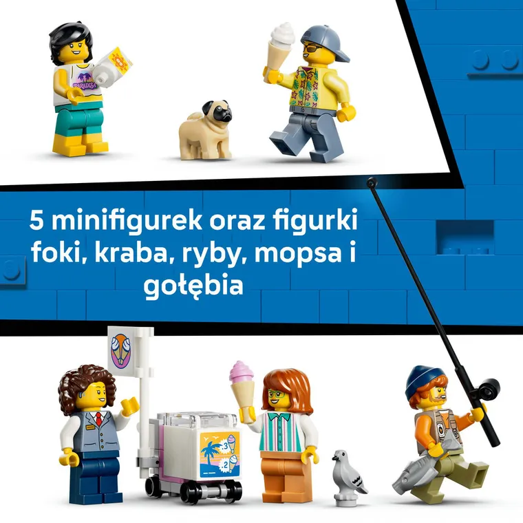 LEGO City, Tramwaj przy plaży, 60506