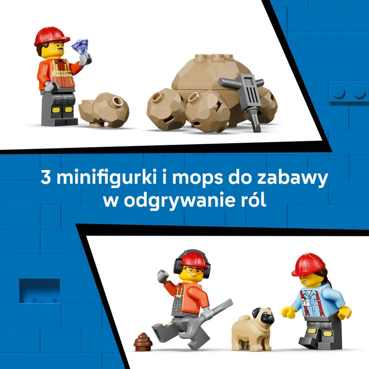 LEGO City, Wywrotka i ładowarka czołowa, 60494