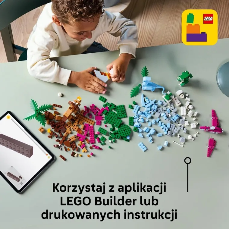 LEGO Classic, Kreatywne dinozaury, zabawka, 11041
