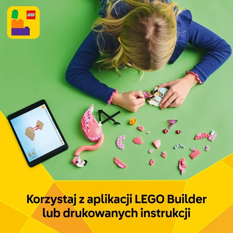 LEGO Creator 3 w 1, Dzikie zwierzęta: różowy flaming, 31170