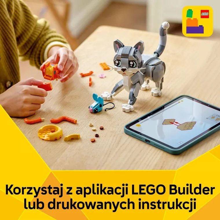 LEGO Creator 3 w 1, Psotny kot, 31163