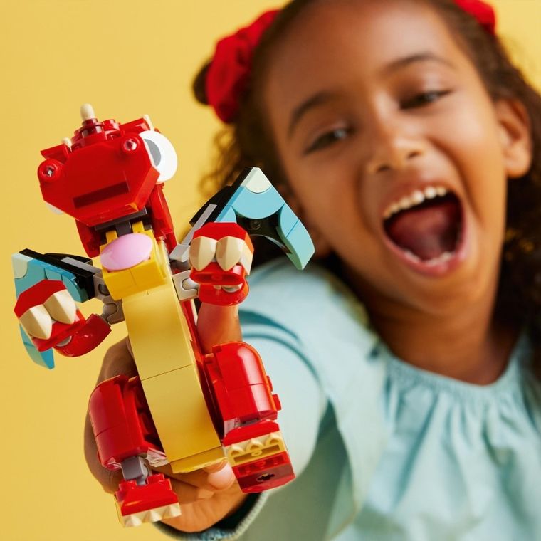 LEGO Creator, Czerwony smok, 31145