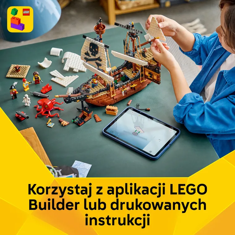 LEGO Creator, Legendarny statek piracki, 31387