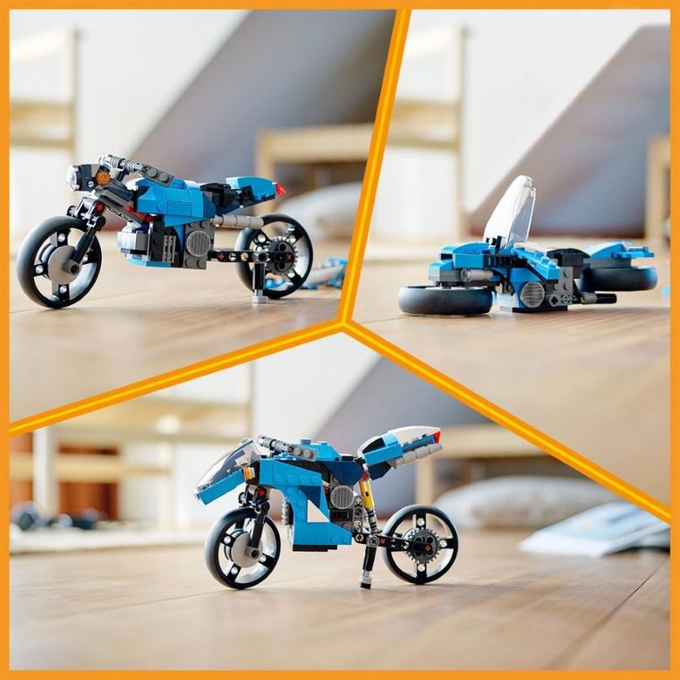 LEGO Creator, Supermotocykl, 31114