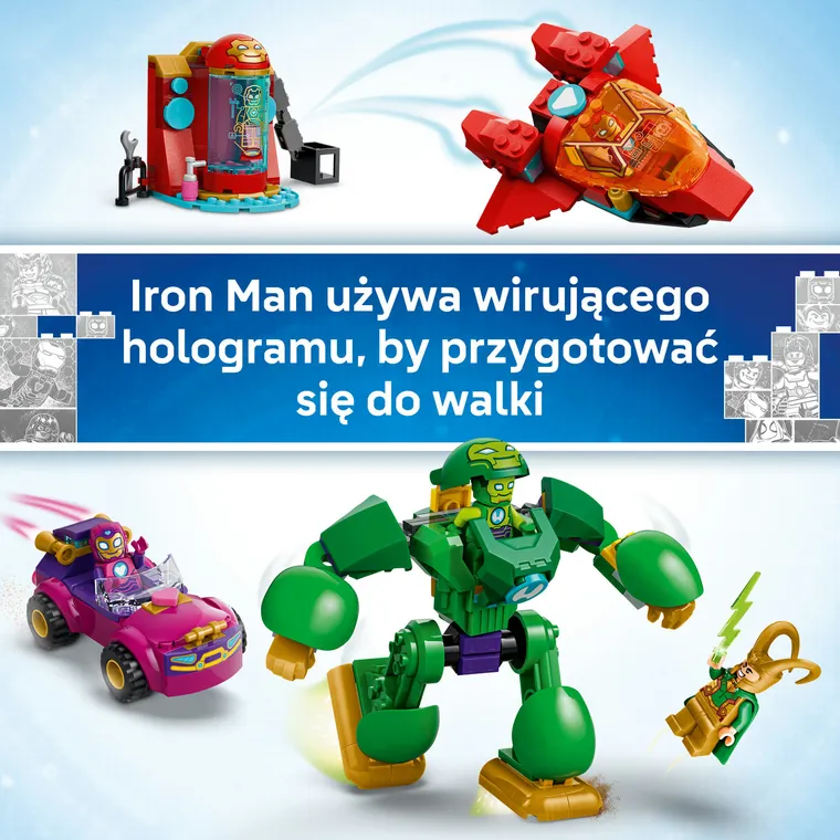 LEGO Disney Junior Marvel, Loki kontra drużyna Iron Mana, 11211