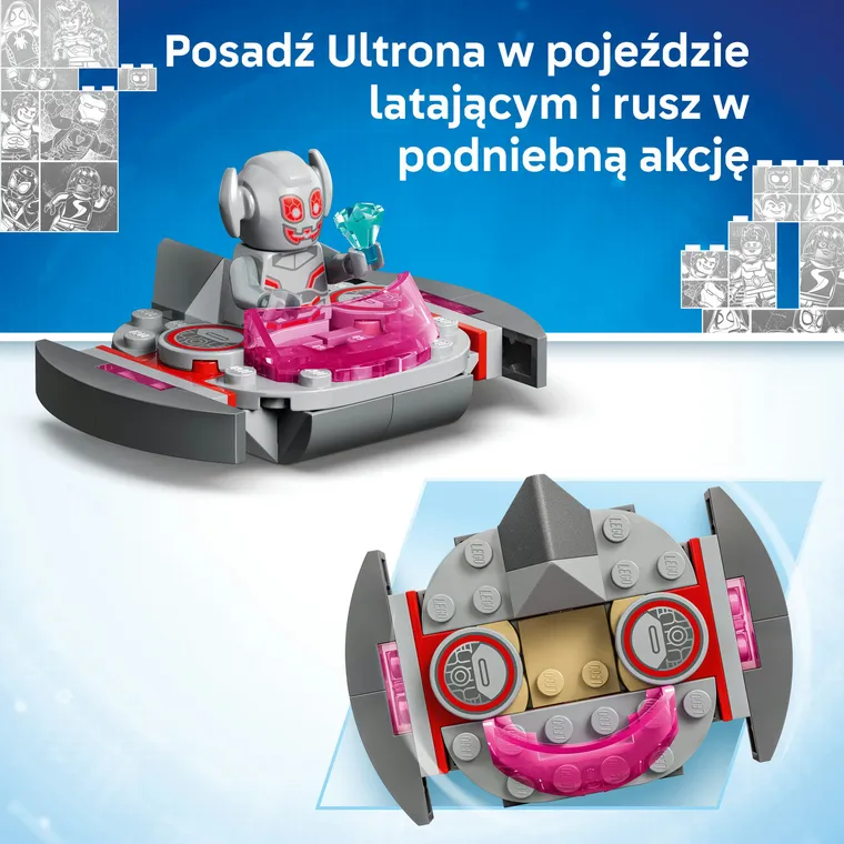 LEGO Disney Junior Marvel, Ultron kontra Iron Man, 11209