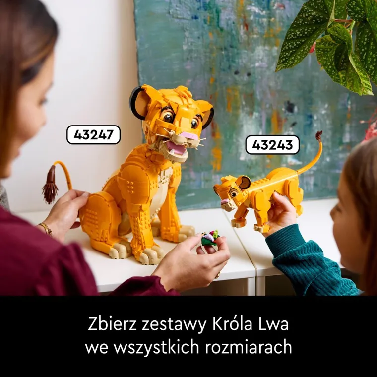 LEGO Disney, Król Lew - młody Simba, 43247