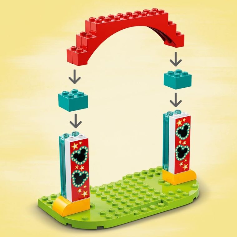 LEGO Disney Mickey and Friends, Miki, Minnie i Goofy w wesołym ...