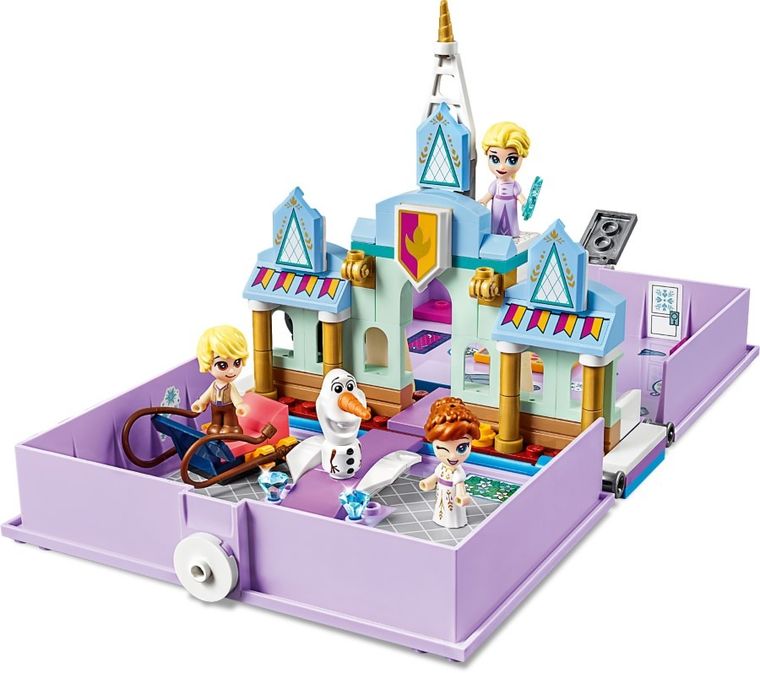 LEGO Disney Princess, Książka z przygodami Anny i Elsy, 43175