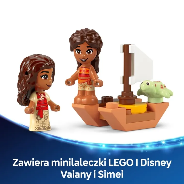 LEGO Disney Princess, Zabawy Vaiany na wyspie, 43260