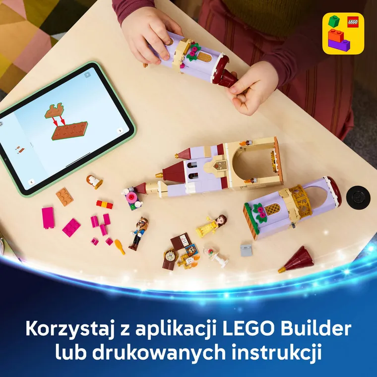 LEGO Disney, Zaczarowany zamek Pięknej i Bestii, 43289