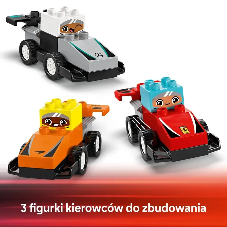 LEGO DUPLO, Bolidy i kierowcy F1, 10445