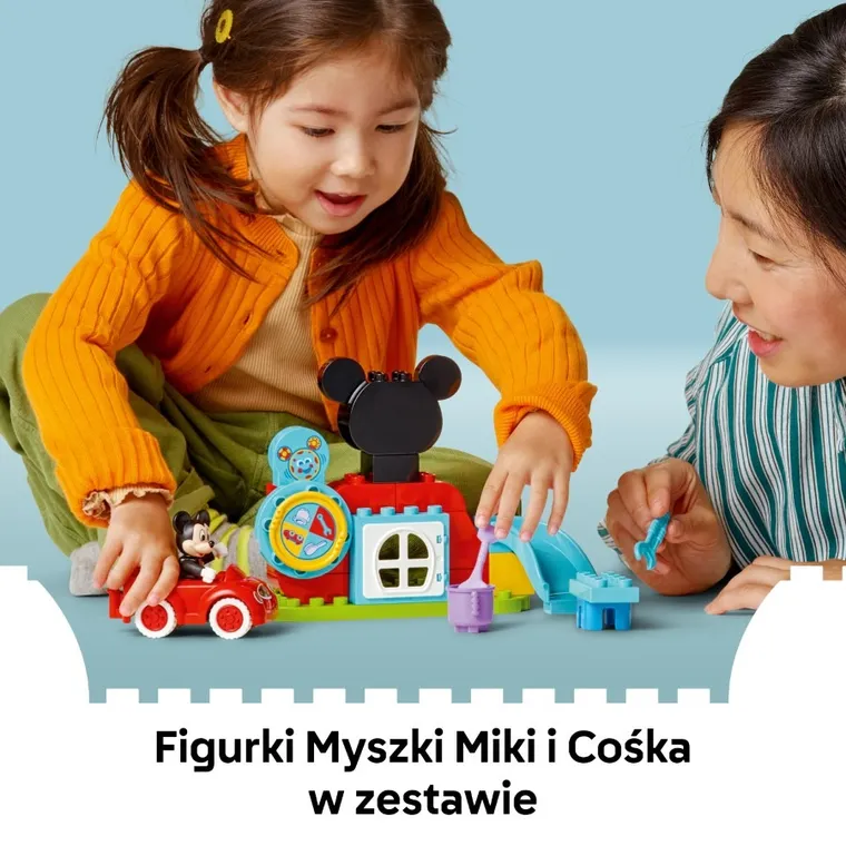 LEGO DUPLO Disney, Klub przyjaciół Myszki Miki i samochód, 10454