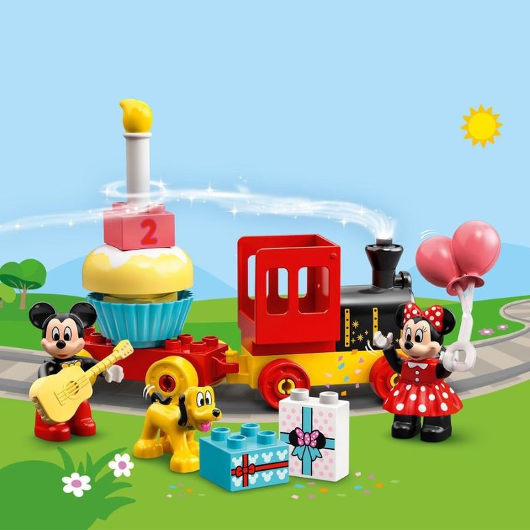 LEGO DUPLO Disney, Urodzinowy pociąg myszek Miki i Minnie, 10941