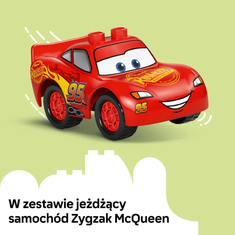 LEGO DUPLO Disney, Wizyta McQueena w warsztacie Wójta, 10456