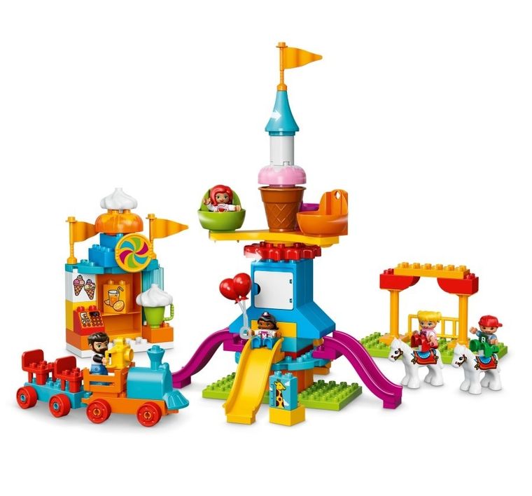 LEGO DUPLO, Duże wesołe miasteczko, 10840
