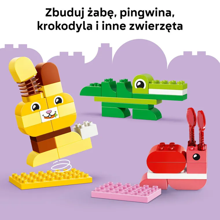 LEGO DUPLO, Gra w budowanie zwierzątek, 10472