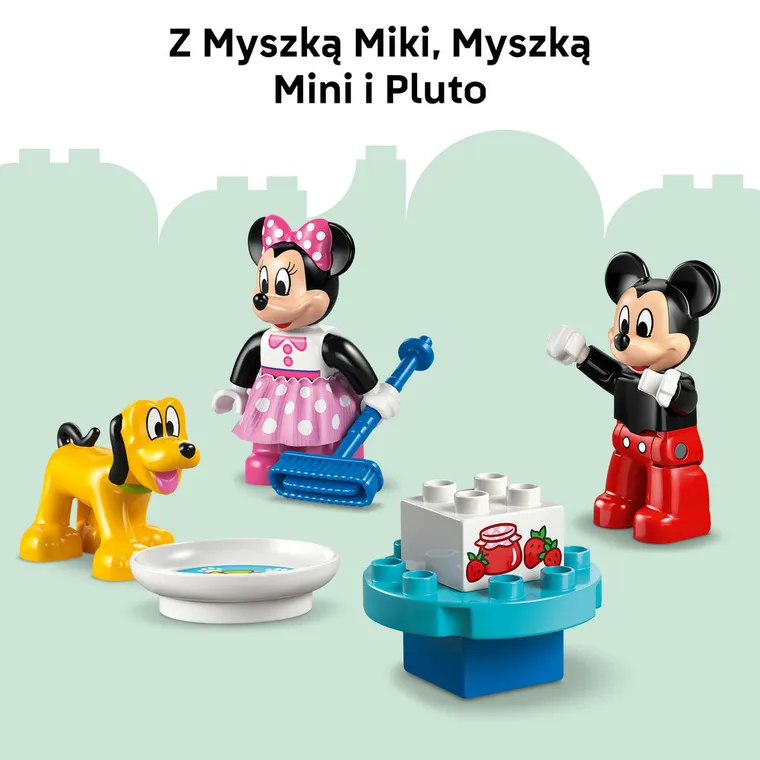 LEGO DUPLO, Klub Myszki Miki z Minnie i Pluto, 10465