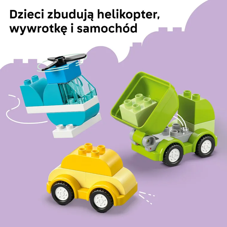 LEGO DUPLO, Kreatywne pojazdy, 10474