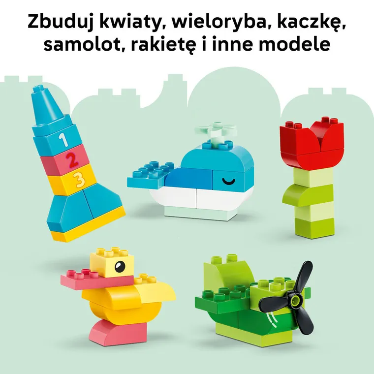 LEGO DUPLO, Kreatywne pudełko pełne kolorów, 10479