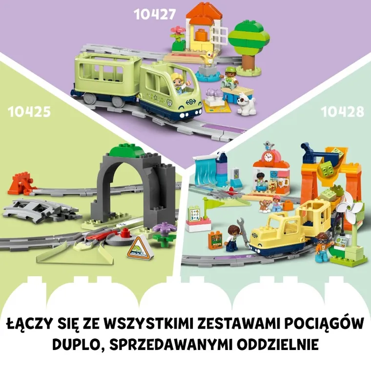 LEGO DUPLO, Most i tory kolejowe - zestaw rozszerzający, 10426