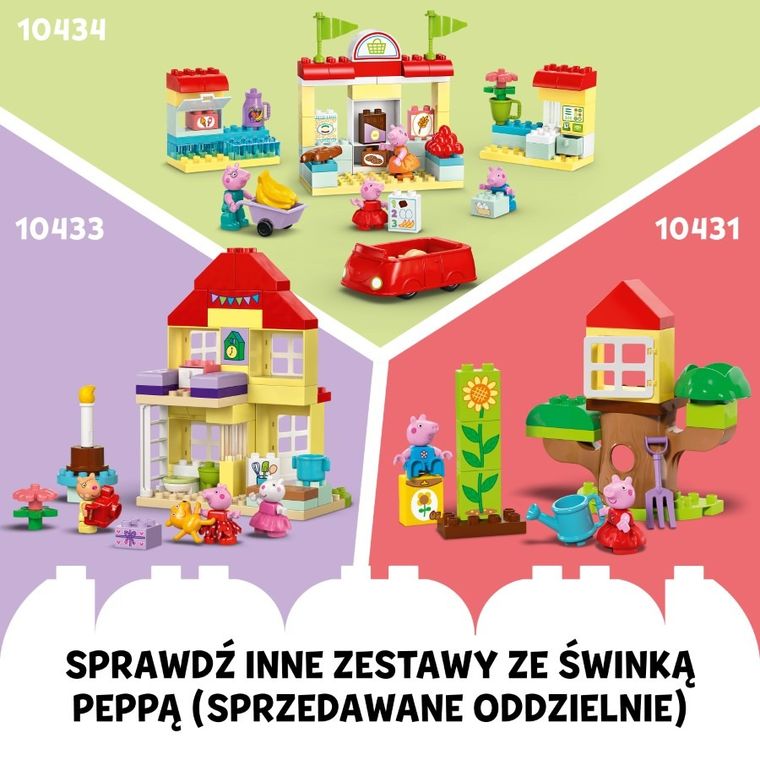 LEGO DUPLO, Peppa i rejs łodzią, 10432