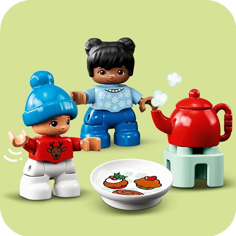 LEGO DUPLO, Piernikowy domek Świętego Mikołaja, 10976