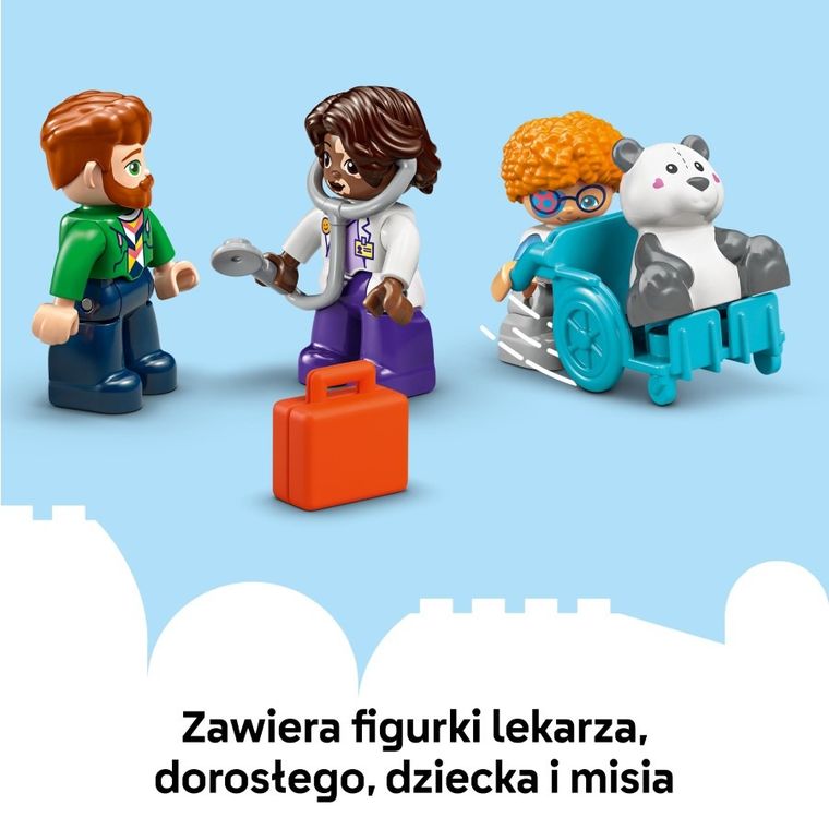 LEGO DUPLO, Pierwszy raz: Wizyta u lekarza, 10449