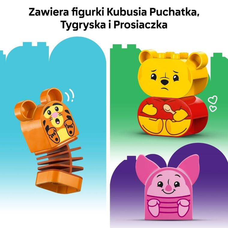 LEGO DUPLO, Przyjęcie urodzinowe Kubusia Puchatka, 10457