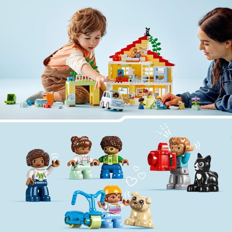 LEGO DUPLO Town, Dom rodzinny 3 w 1, 10994