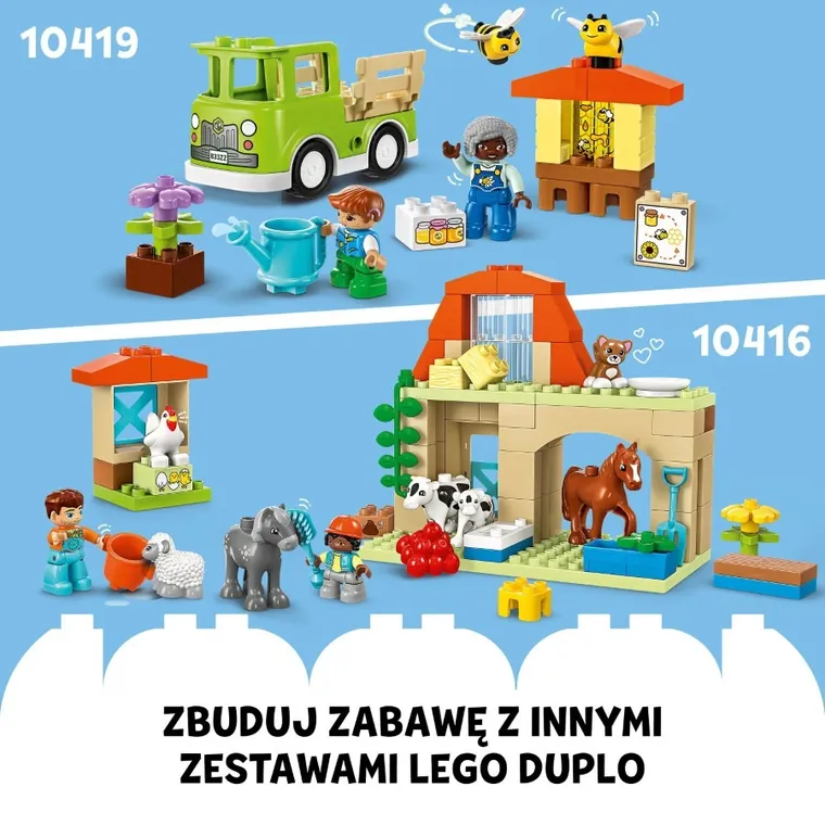LEGO DUPLO Town, Opieka nad zwierzętami na farmie, 10416