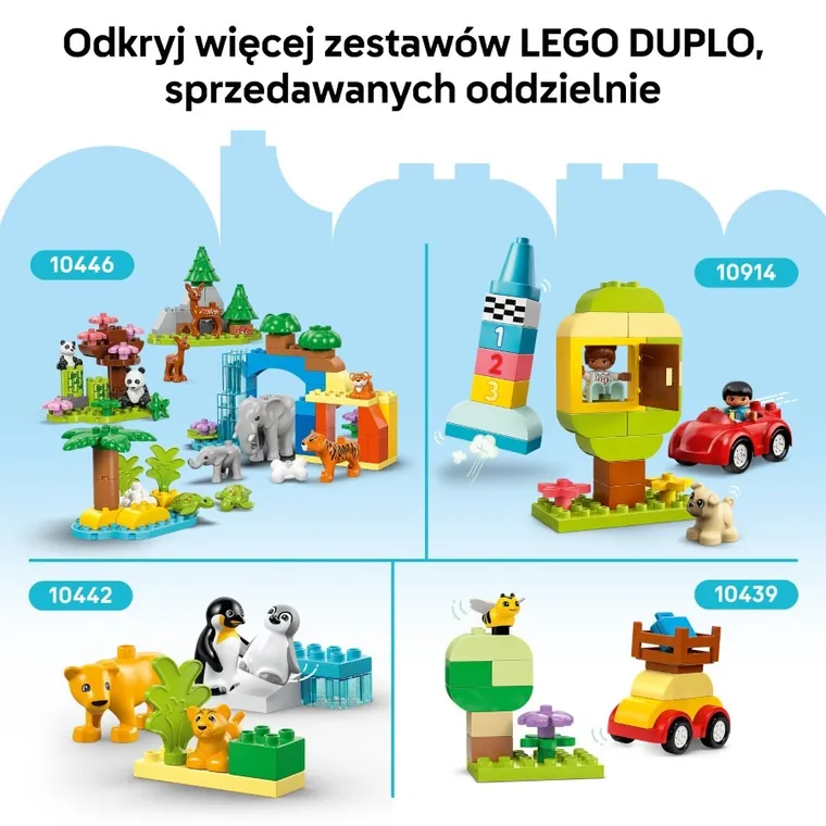 LEGO DUPLO, Zielona płytka konstrukcyjna, 10460