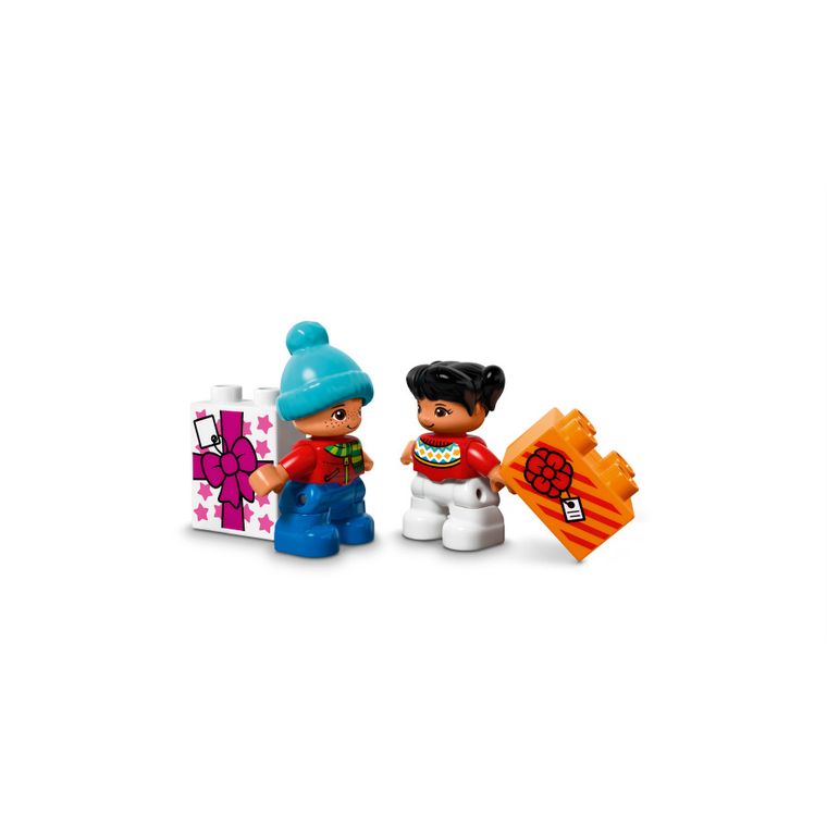 LEGO DUPLO, Zimowe ferie Świętego Mikołaja, 10837