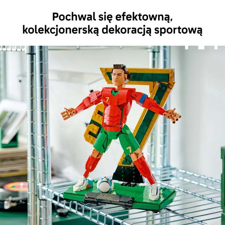LEGO Editions, Cristiano Ronaldo - piłkarska legenda, 43016