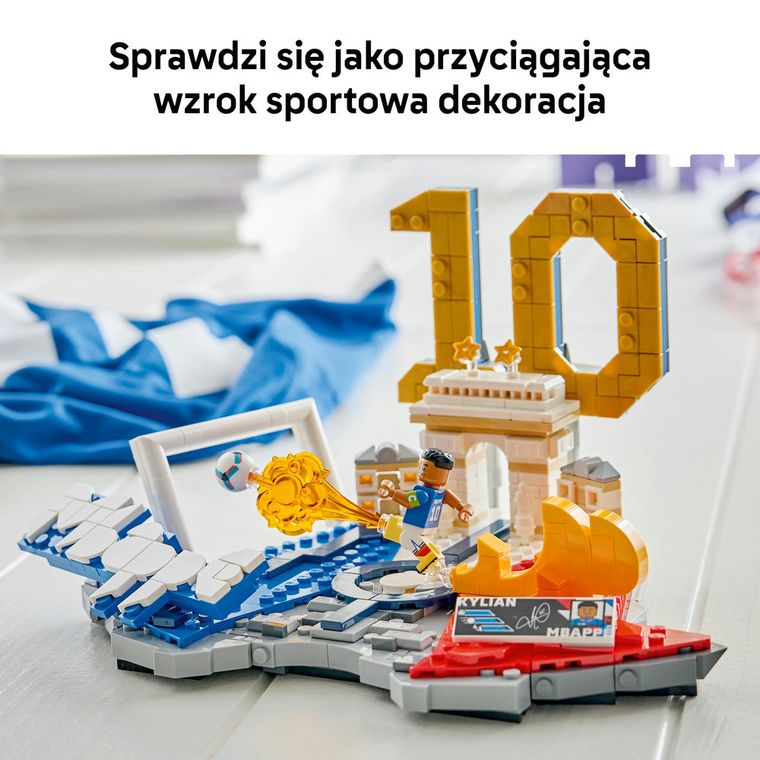 LEGO Editions, Kylian Mbappé - piłkarskie momenty, 43013