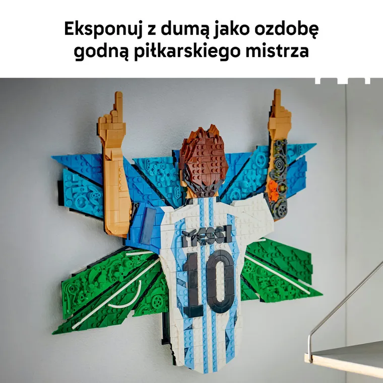 LEGO Editions, Lionel Messi - cieszynka, 43018