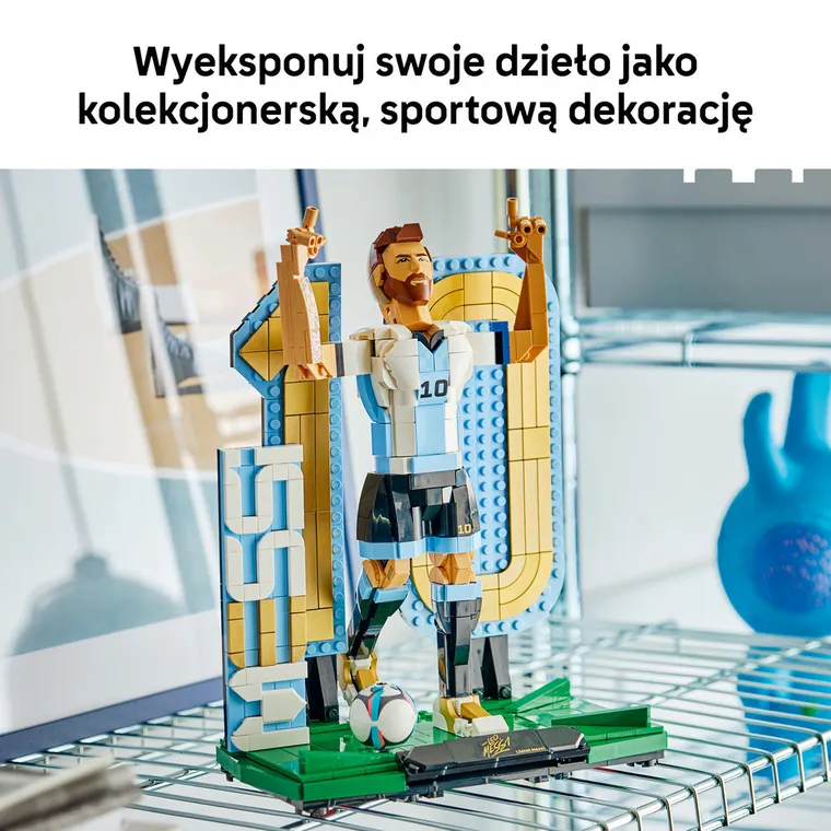 LEGO Editions, Lionel Messi - piłkarska legenda, 43015