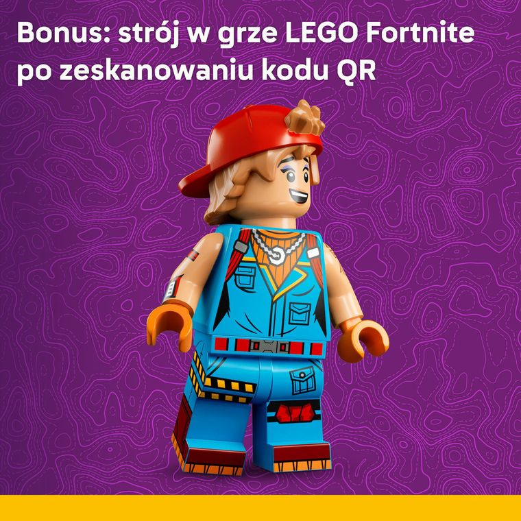 LEGO Fortnite, Skórek i Iskra oraz obóz, 77075