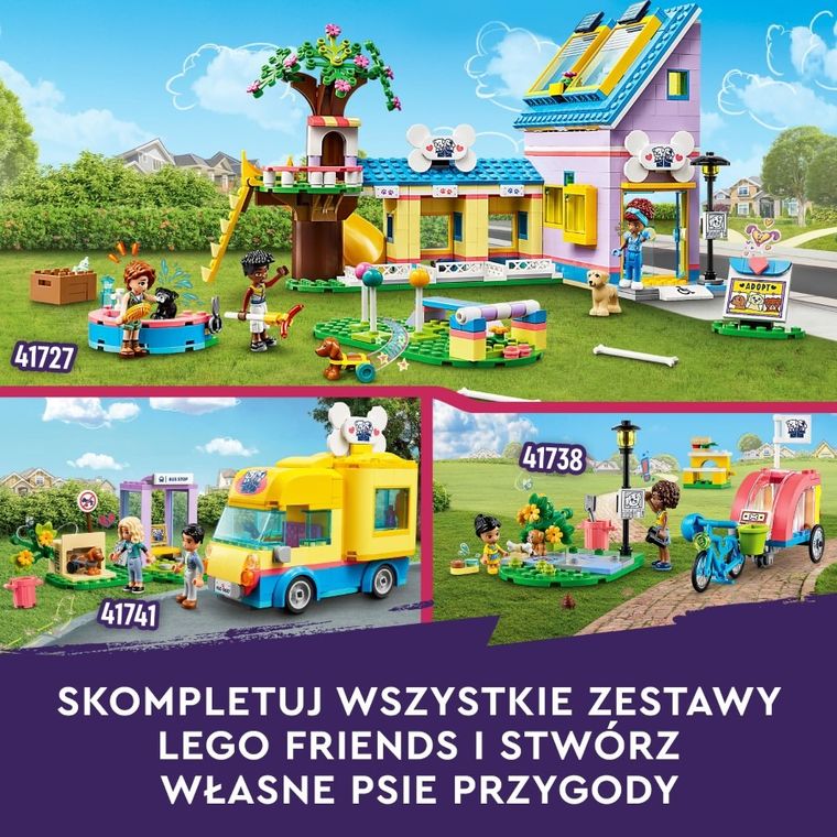 LEGO Friends, Centrum ratunkowe dla psów, 41727