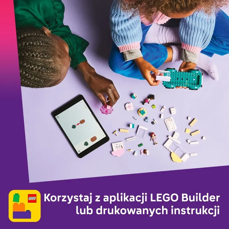 LEGO Friends, Furgonetka z lodami w mieście Heartlake, 42644