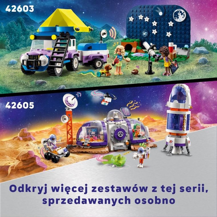 LEGO Friends, Kamper z mobilnym obserwatorium gwiazd, 42603