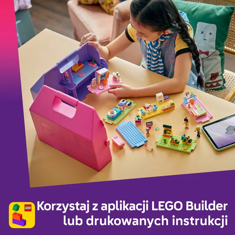LEGO Friends, Kreatywna walizka z domkiem dla lalek, 42697
