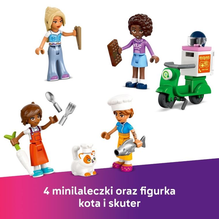 LEGO Friends, Restauracja i szkoła gotowania, 42655
