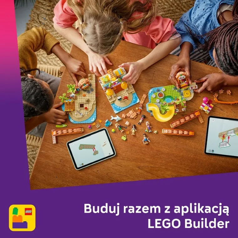 LEGO Friends, Rodzinne wakacje na plaży, 42673